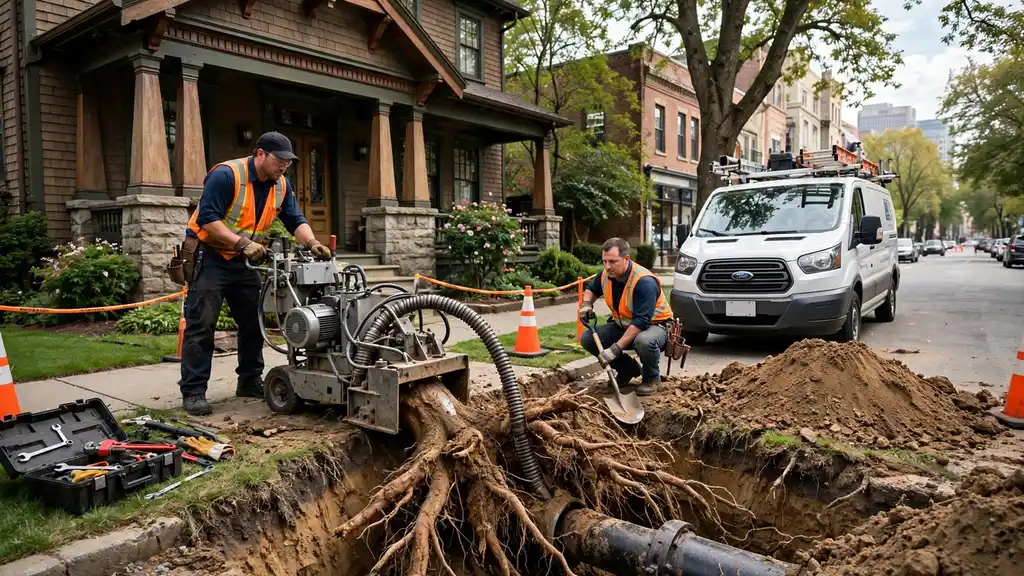 Tree Root Removal in Fullerton, CA