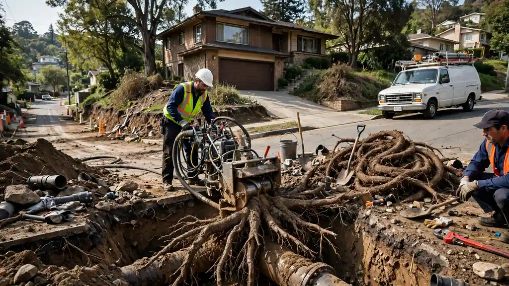 Tree Root Removal in La Mirada, CA