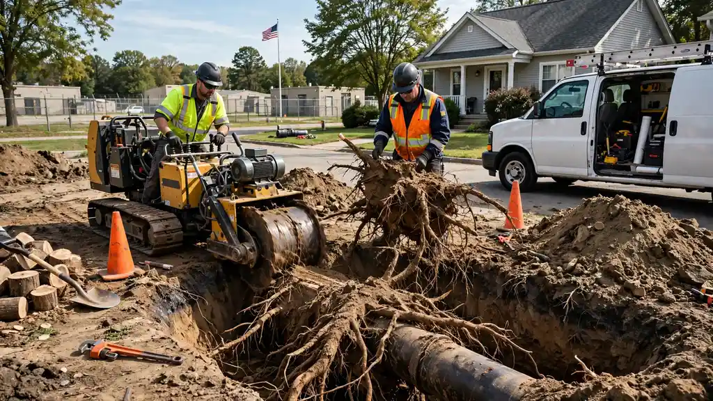 Tree Root Removal in Los Alamitos, CA