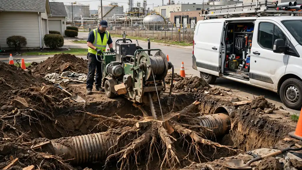 Tree Root Removal in Santa Fe Springs, CA