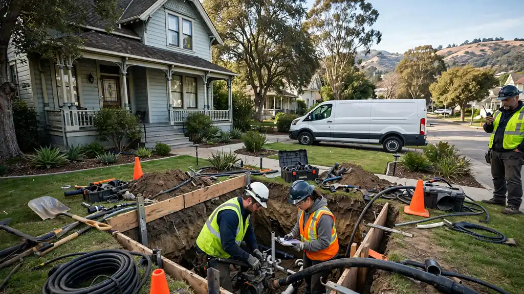 Trenchless Sewer Repair in Cypress, CA