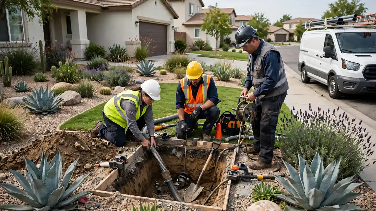 Trenchless Sewer Repair in Fullerton, CA