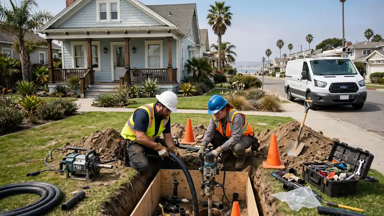 Trenchless Sewer Repair in Long Beach, CA