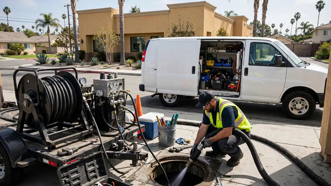 Commercial sewer services in Cerritos, CA